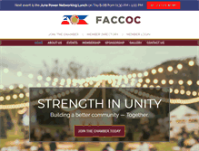 Tablet Screenshot of faccoc.org